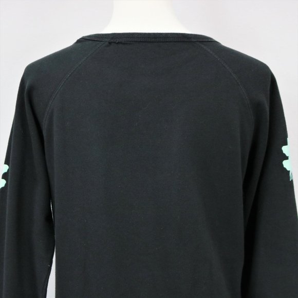 Been Trill Mall Ratz Black and Aqua Drip Logo Sweatshirt Women’s Size S - Picture 10 of 12